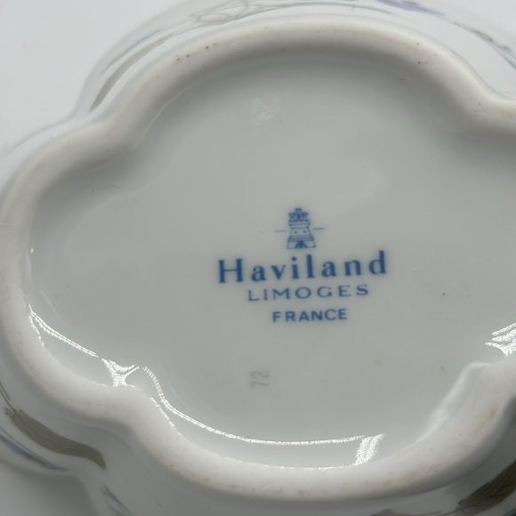 Havilland Limoges Bone China Hand Painted Basket. - Picture 4 of 5